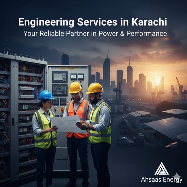 Engineering Services in Karachi by Ahsaas Energy