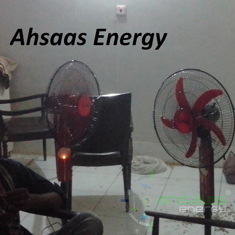 DC Off-Grid Fan System by Ahsaas Energy