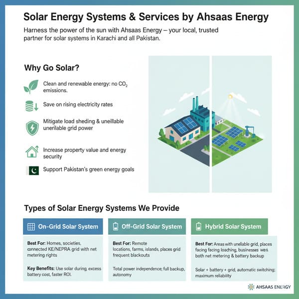 solar energy system services by ahsaas energy